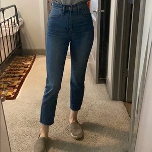 Madewell perfect vintage jeans